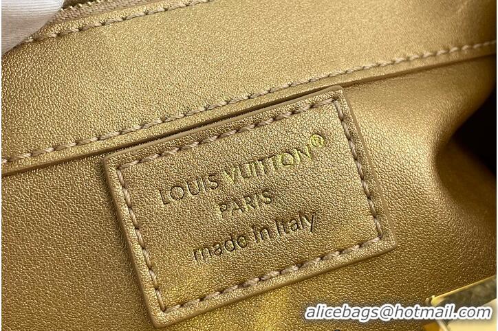 Buy Promotional Louis Vuitton Capucines Mini Gold Rattan and Cowhide leather M27063