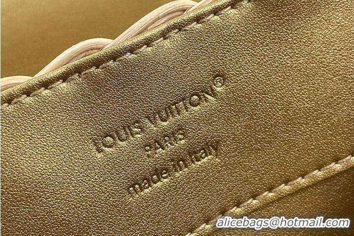Original Cheap Louis Vuitton Capucines BB Gold Rattan and cowhide leather M27064