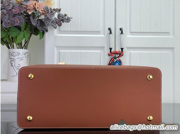 Hot Style Louis Vuitton Capucines Weekender Tan Canvas and cowhide leather M27065