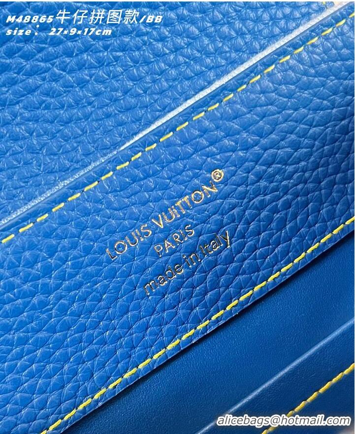 Grade Quality Louis Vuitton Capucines BB Blue Denim M27065