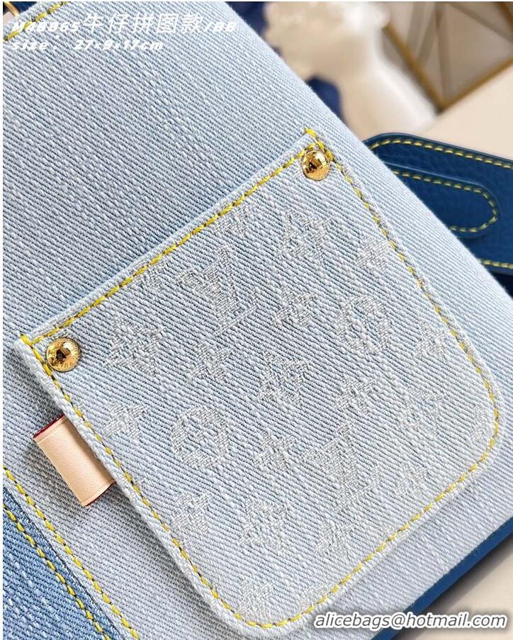 Grade Quality Louis Vuitton Capucines BB Blue Denim M27065