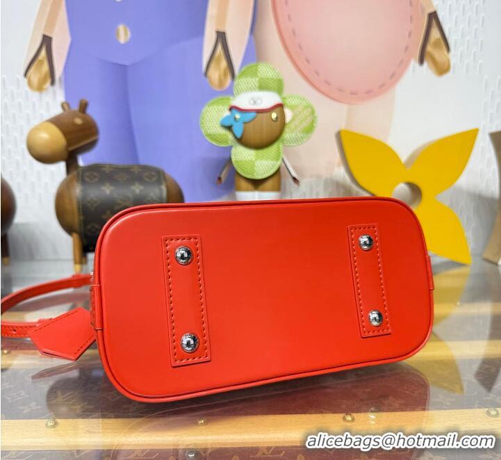 New Release Creation Louis Vuitton Alma BB Epi Rainbow California M28902 Orange