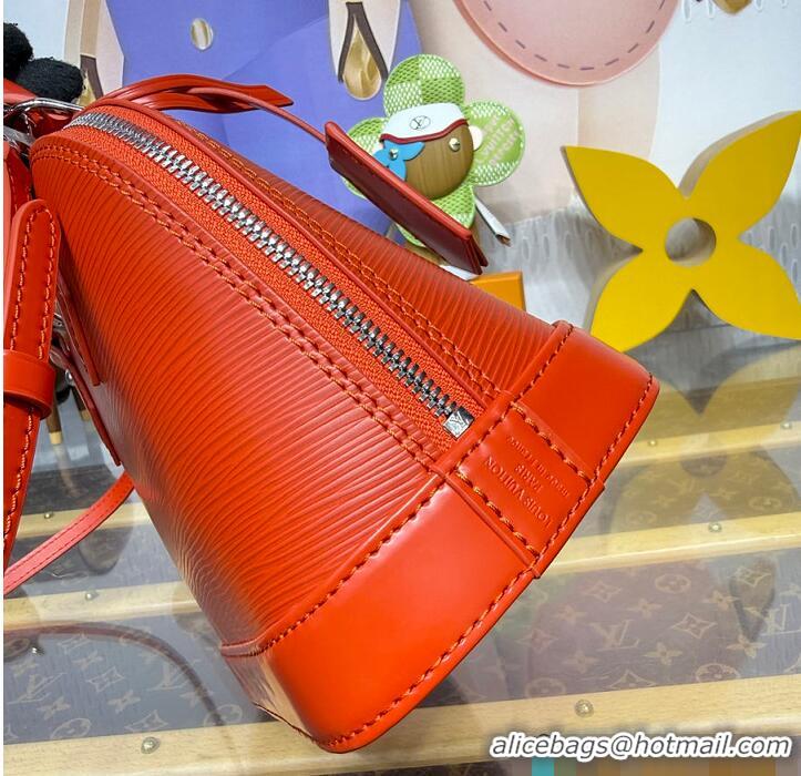 New Release Creation Louis Vuitton Alma BB Epi Rainbow California M28902 Orange