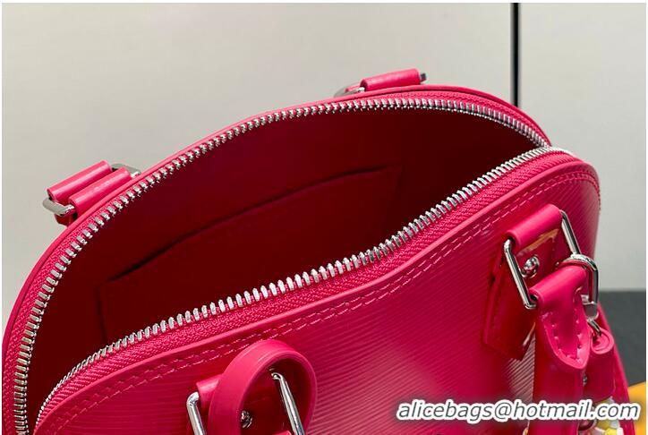 Free Shipping Discount Louis Vuitton Alma BB Epi Rainbow Rose Miami M28902