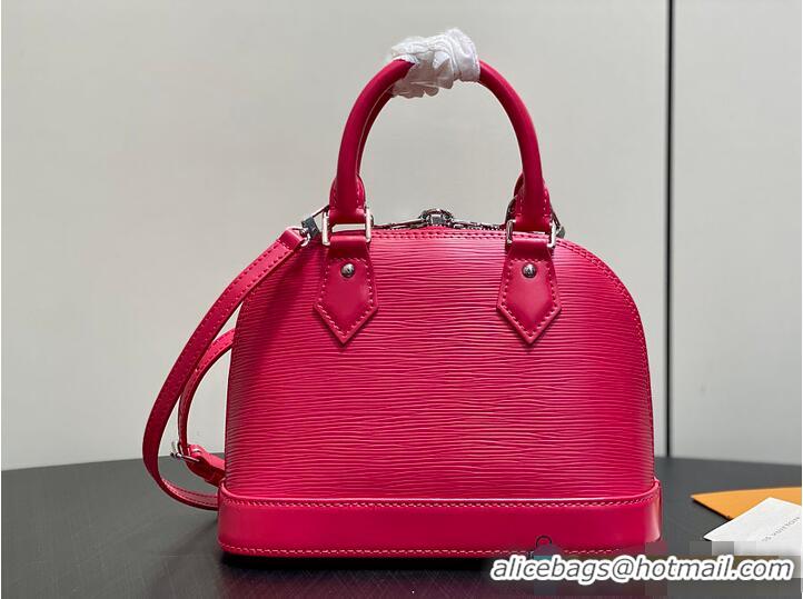 Free Shipping Discount Louis Vuitton Alma BB Epi Rainbow Rose Miami M28902