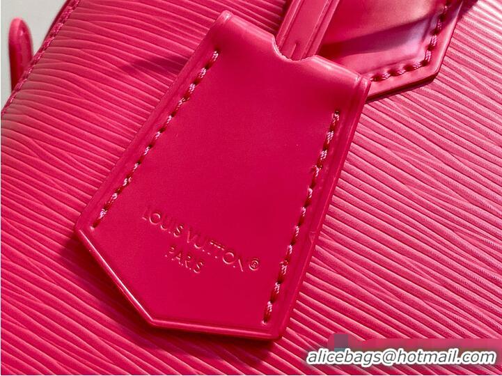 Free Shipping Discount Louis Vuitton Alma BB Epi Rainbow Rose Miami M28902