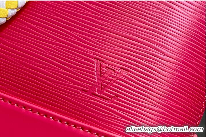 Free Shipping Discount Louis Vuitton Alma BB Epi Rainbow Rose Miami M28902