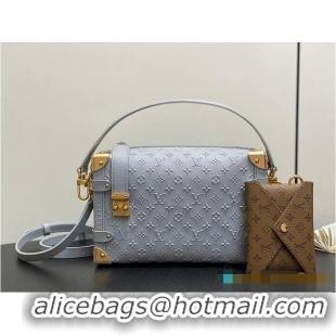 Best Price Louis Vuitton Minigram Bold Side Trunk MM Cloud Gray M15227