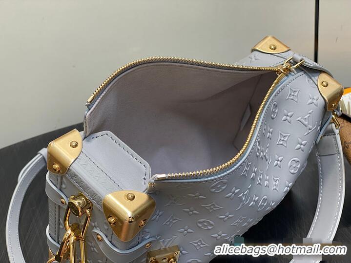 Best Price Louis Vuitton Minigram Bold Side Trunk MM Cloud Gray M15227