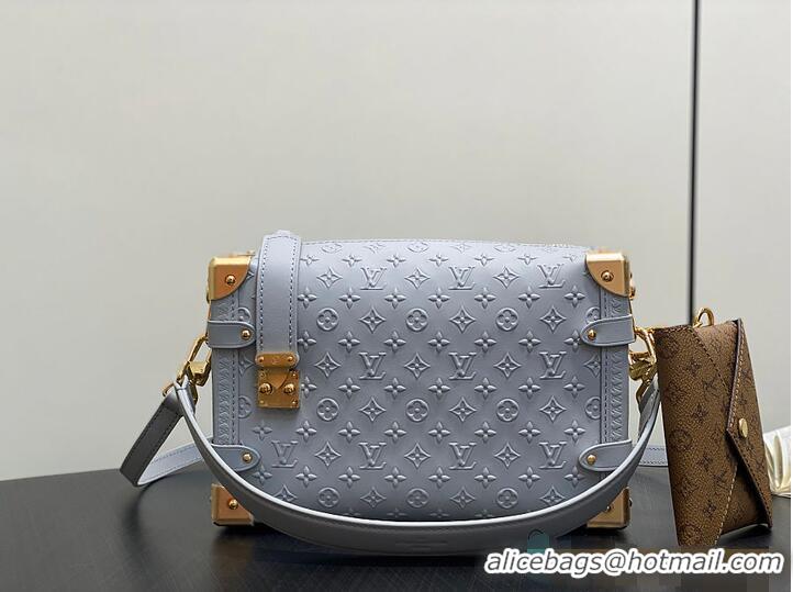 Best Price Louis Vuitton Minigram Bold Side Trunk MM Cloud Gray M15227