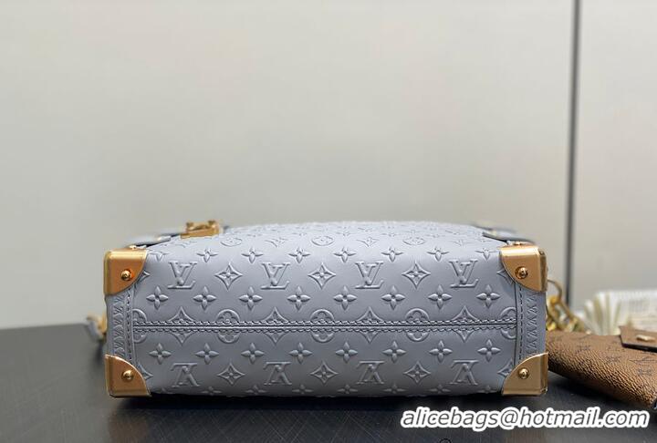 Best Price Louis Vuitton Minigram Bold Side Trunk MM Cloud Gray M15227