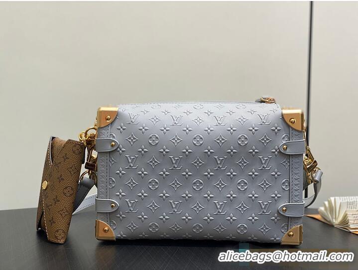 Best Price Louis Vuitton Minigram Bold Side Trunk MM Cloud Gray M15227