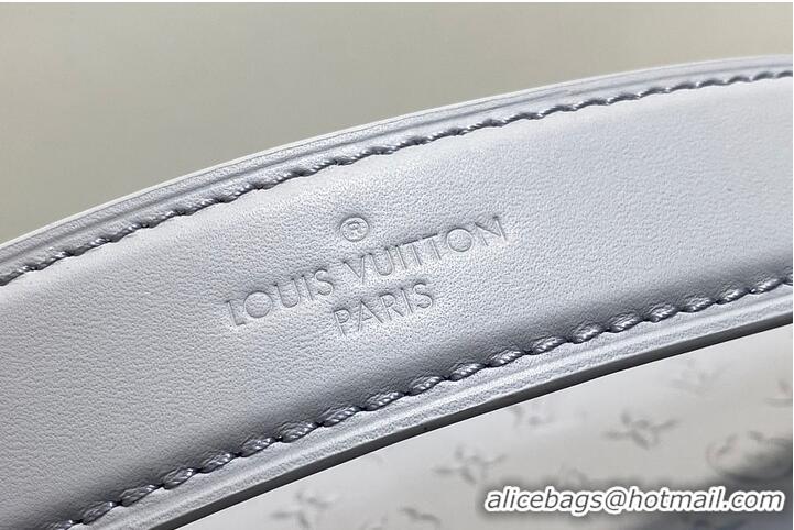 Best Price Louis Vuitton Minigram Bold Side Trunk MM Cloud Gray M15227