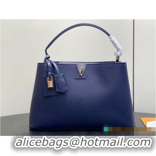 Buy Discount Louis Vuitton Capucines GM Souple Navy M27528
