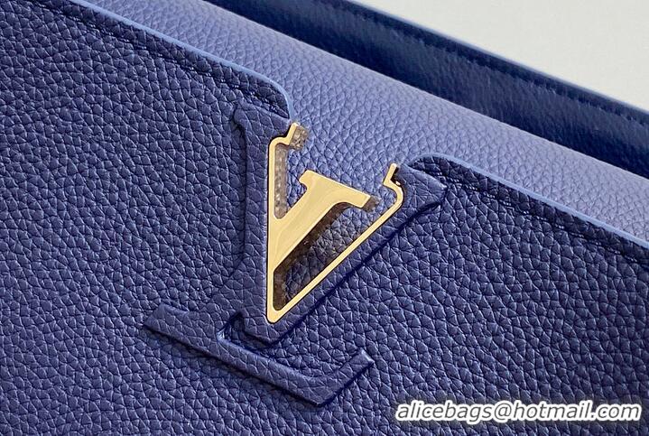 Buy Discount Louis Vuitton Capucines GM Souple Navy M27528