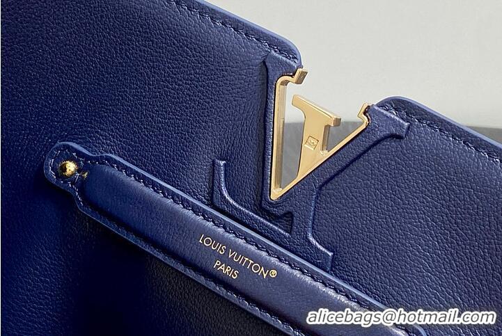 Buy Discount Louis Vuitton Capucines GM Souple Navy M27528