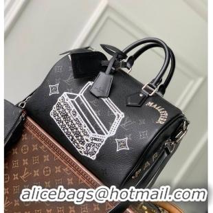 Top Grade Louis Vuitton Speedy P9 Bandoulière 30 Jackets Autres Cuirs M82478 Black