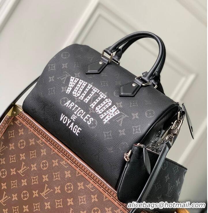 Top Grade Louis Vuitton Speedy P9 Bandoulière 30 Jackets Autres Cuirs M82478 Black