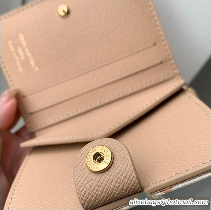 Reasonable Price Louis Vuitton LV Stamp Charms Pocket Wallet M82489 Banana