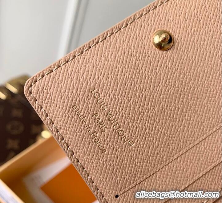 Reasonable Price Louis Vuitton LV Stamp Charms Pocket Wallet M82489 Banana