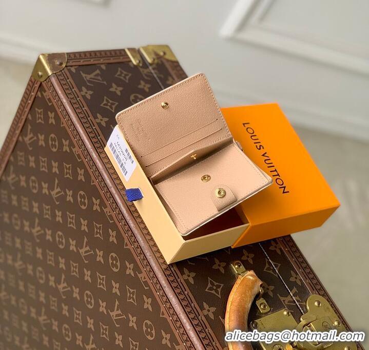 Reasonable Price Louis Vuitton LV Stamp Charms Pocket Wallet M82489 Banana
