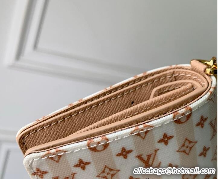 Reasonable Price Louis Vuitton LV Stamp Charms Pocket Wallet M82489 Banana