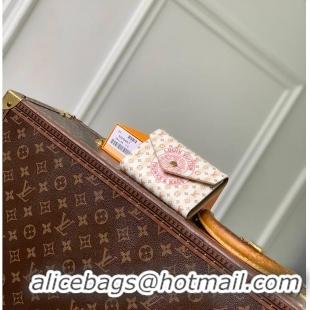 Modern Classic Louis Vuitton LV Stamp Victorine Wallet M82499 Nude Pink