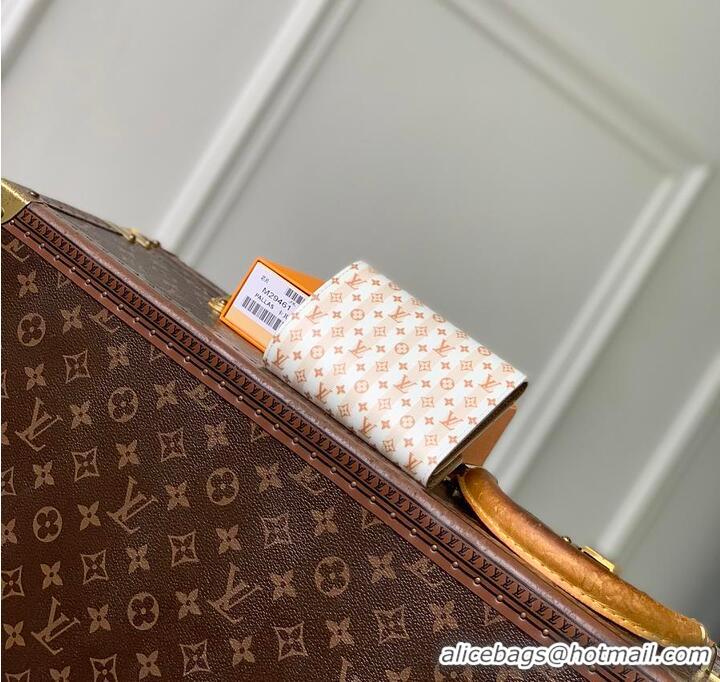 Modern Classic Louis Vuitton LV Stamp Victorine Wallet M82499 Nude Pink