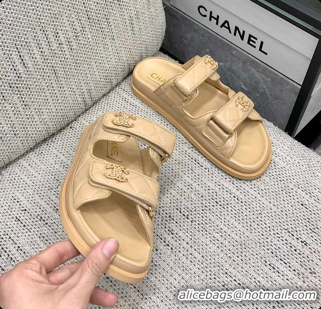 Best Price Chanel Slipper Beige 01 6080415