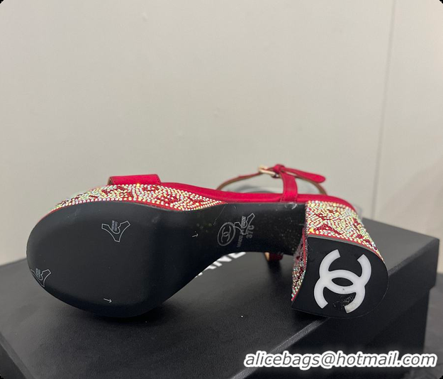 Good Quality Chanel Heels Red Pump 6080416