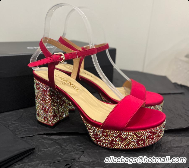 Good Quality Chanel Heels Red Pump 6080416
