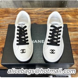 Sophisticated Chanel C Sneaker White And Black 6080422