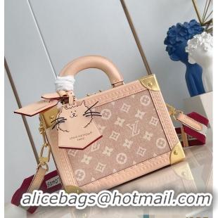 Best Quality Louis Vuitton Travels With Grace Coddington Petite Valise Meowgram M25698