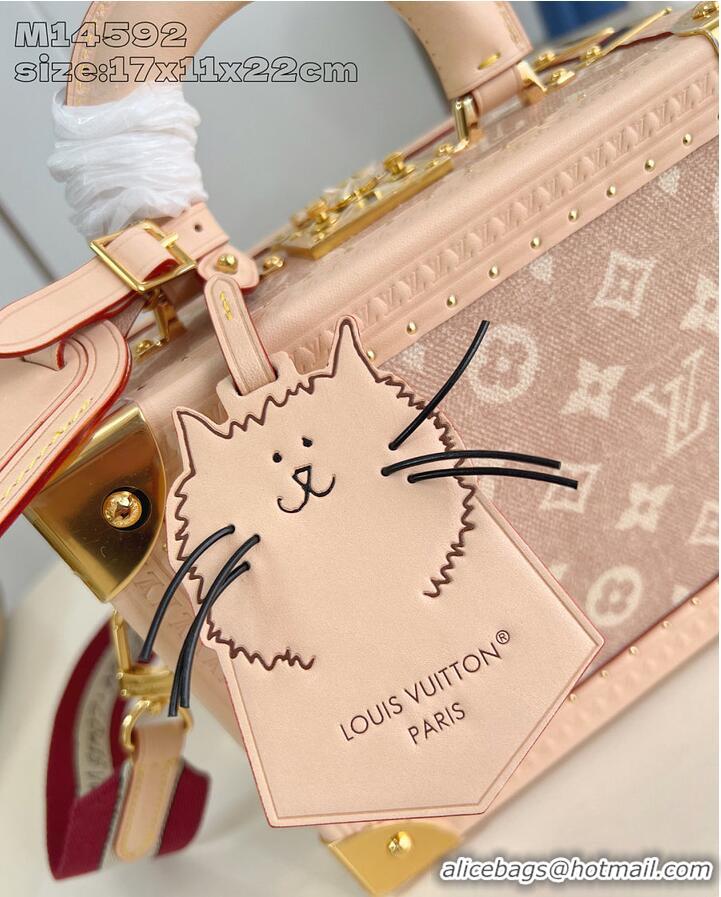 Best Quality Louis Vuitton Travels With Grace Coddington Petite Valise Meowgram M25698