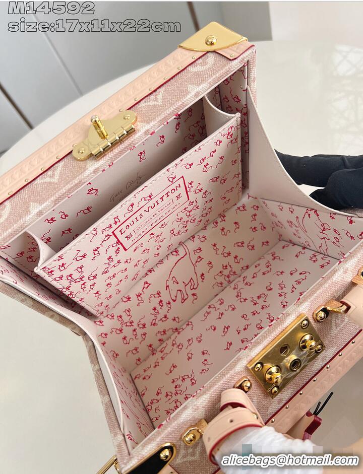 Best Quality Louis Vuitton Travels With Grace Coddington Petite Valise Meowgram M25698