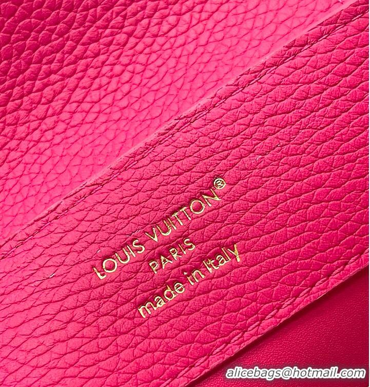 Luxury Discount Louis Vuitton Capucines BB Raspberry M25699