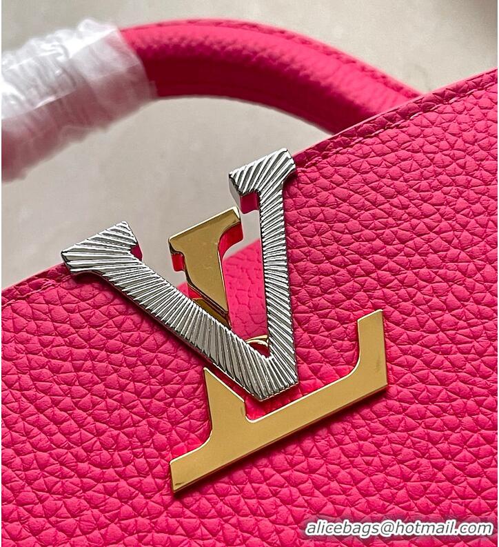 Luxury Discount Louis Vuitton Capucines BB Raspberry M25699