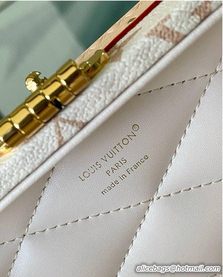 Big Discount Louis Vuitton Mini Square Trunk Monogram Dune M25677