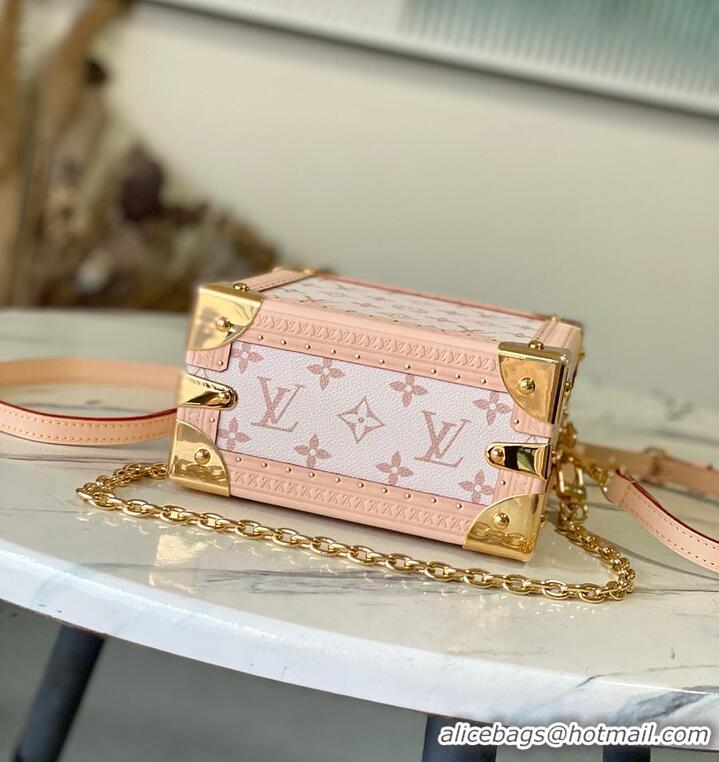Big Discount Louis Vuitton Mini Square Trunk Monogram Dune M25677
