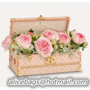 Best Price Louis Vuitton Malle Fleurs The Flower Trunk Lin Beige Monogram Original Canvas M35679