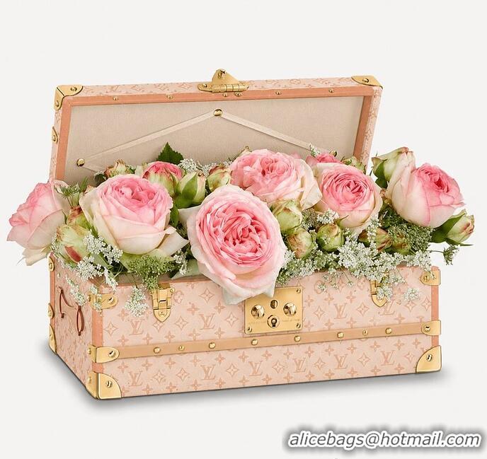 Best Price Louis Vuitton Malle Fleurs The Flower Trunk Lin Beige Monogram Original Canvas M35679