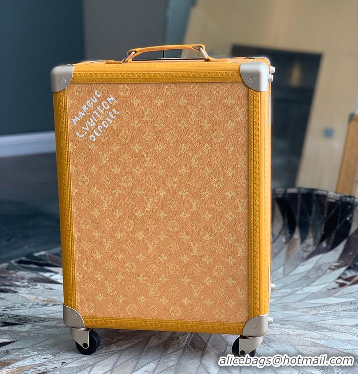 Well Crafted Louis Vuitton Rolling Trunk Safran Yellow M25678