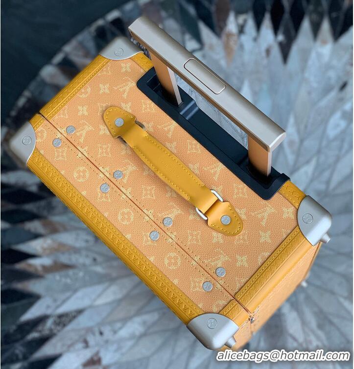 Well Crafted Louis Vuitton Rolling Trunk Safran Yellow M25678