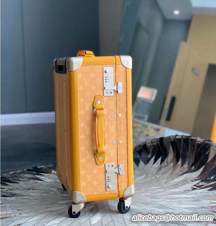 Well Crafted Louis Vuitton Rolling Trunk Safran Yellow M25678