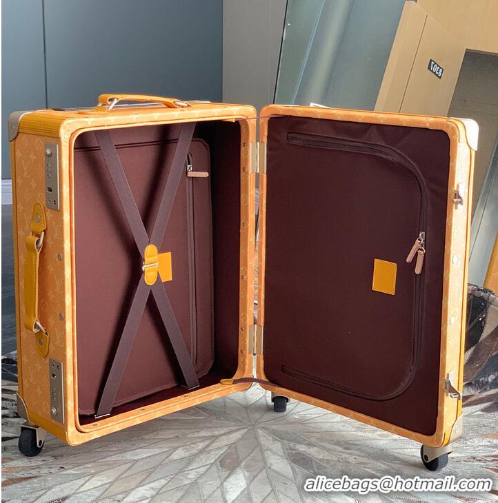 Well Crafted Louis Vuitton Rolling Trunk Safran Yellow M25678