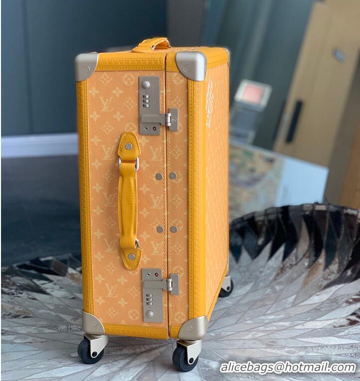 Well Crafted Louis Vuitton Rolling Trunk Safran Yellow M25678