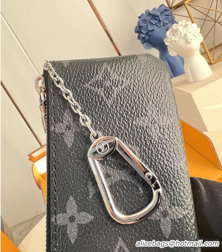 Well Crafted Louis Vuitton Key Pouch Monogram Eclipse M25568