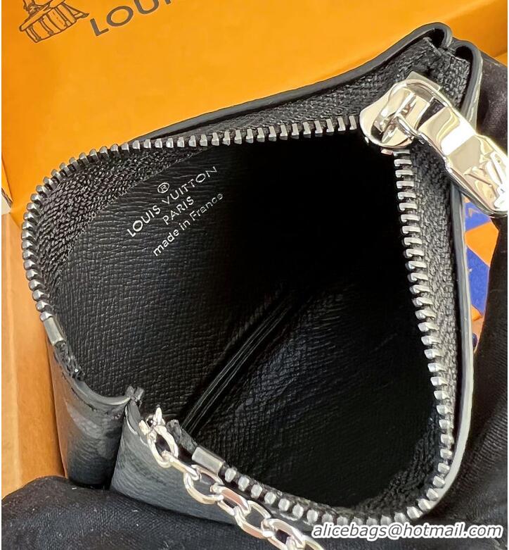 Well Crafted Louis Vuitton Key Pouch Monogram Eclipse M25568