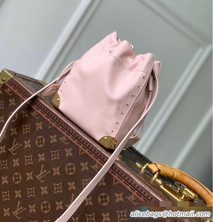 Hot Sell Cheap Louis Vuitton Nano Noé Trunk Rose Petal Calfskin Leather M15149
