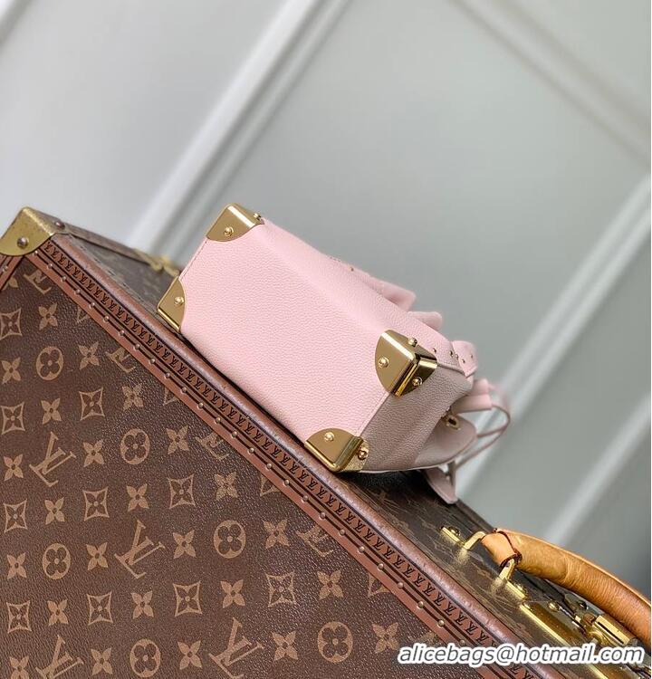 Hot Sell Cheap Louis Vuitton Nano Noé Trunk Rose Petal Calfskin Leather M15149